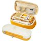 thumbnail image 1 of large capacity pencil case pencil bag school stationery organizer makeup bag,yellow 26-27s, 1 of 5