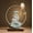 LED Blue White Lotus, variant on Chinese style Buddha's Hand Lotus LED Reflux Incense Burner Stand, Home Decoration Pure Handmade Lotus Fragrance Diffuser