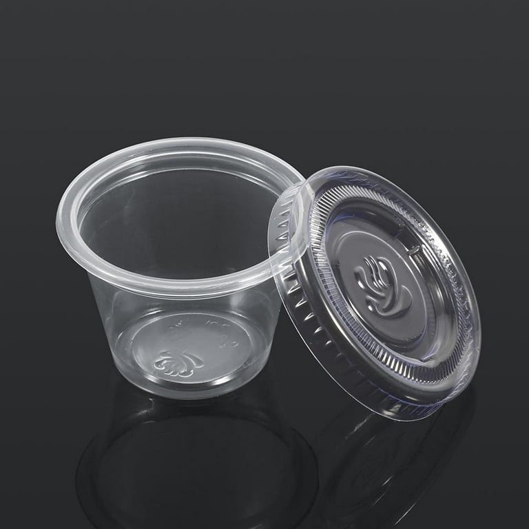 Wholesale Cheap Disposable Plastic Mini Sauce Cup with Lid Clear Cups Sauce  Container - China Sauce Container and PP Plastic Cups price