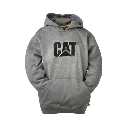 Caterpillar - Men's Caterpillar Trademark Hooded Sweatshirt - Walmart ...