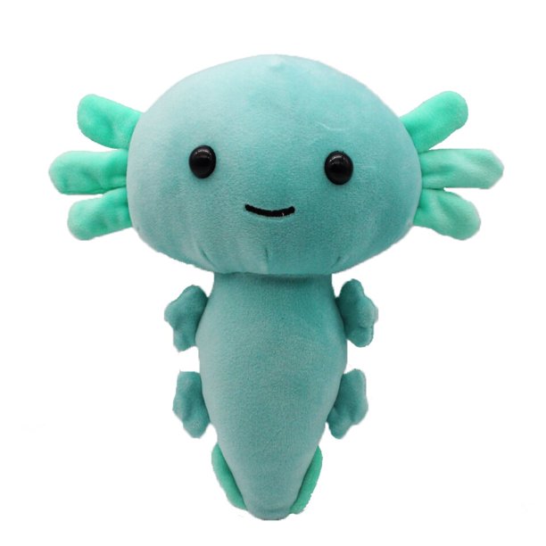 Axolotl-muñecas de peluche Kawaii para niños, muñeco de dibujos animados, regalos de cumpleaños, Navidad y Halloween, 20CM