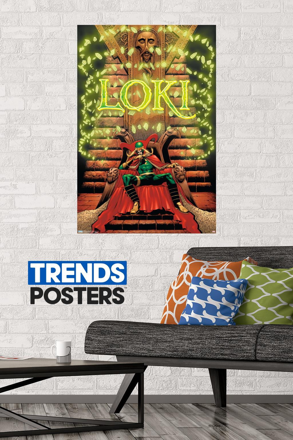 Marvel Comics - Loki - Thor #74 Wall Poster, 22.375" x 34"