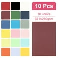 thumbnail image 3 of Uxcell Cardstock Scrapbook Paper 11.7" x 16.5", 92 Lb/250gsm, Solid Color Card Stock for Arts & Crafts, Invitations, Greeting Cards, Gift Tags, Dark Red Pack of 10, 3 of 7