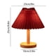 thumbnail image 3 of Lámpara de mesa LED regulable con pantalla de tela de lino | Base de madera maciza | Alimentación por USB | Incluye bombilla | Ideal para dormitorio, mesita de noche, oficina, dormitorio, sala de, 3 of 7