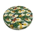 thumbnail image 6 of Uemuo Sunflowers And Butterflies Pattern Round Bar Stool Seat Covers Washable Stool Cushion Slipcover Elastic Bar Chair Covers-12 inch, 6 of 7