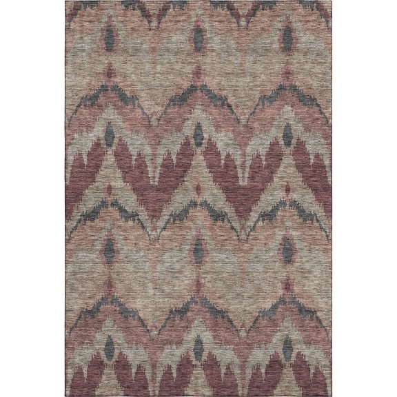 Dalyn Rugs Premium Machine Washable Mayfield AMF743 Burgundy 3' x 5' Rug