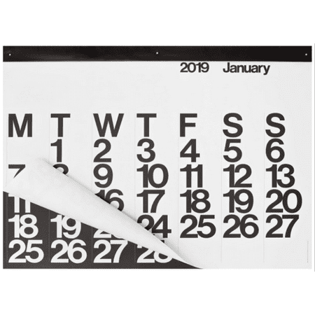 2019 Stendig Wall, Office Calendar|Authentic Original Design of Massimo