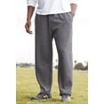 thumbnail image 2 of KingSize Men's Big & Tall Men’S Big & Tall Fleece Open-Bottom Sweatpants, 2 of 6