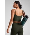 thumbnail image 3 of CRZ YOGA Butterlift Padded Workout Longline Sports Bras for Women U Back Crop Tank Tops, 3 of 6
