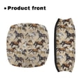 thumbnail image 2 of HELLHERO Horses Herd Seat Back Cover Non-Slip Cover Walker Seat Cushion Cover & Moisture Wicking for Elder Street Scenes for Unisex, 2 of 7