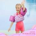 thumbnail image 2 of Gogokids Kids Swim Vest, Floaties for Girls and Boys 20-30-40-50 pounds, Pool Floats Jackets with Water Wings and Shoulder Strap for 2-6 Children，Butterfly Purple, 2 of 8