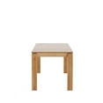 thumbnail image 2 of Manhattan Comfort Rockaway 70.86 Solid Wood Dining Table in Natural, 2 of 5