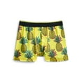 thumbnail image 3 of Wonder Nation Boys Underwear Fruit Print Boxer Briefs, 4-Pack, Sizes S-XL, 3 of 6
