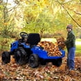 thumbnail image 4 of EastVita 24V Ride on Toys Tractor, Kids Ride on Car Toy Excavator Bulldozer, 24V Farm Tractor w/Trailer, Shovel Bucket, Digger, Remote Control, EVA Tires, LED Lights, Music, USB, 4 of 8