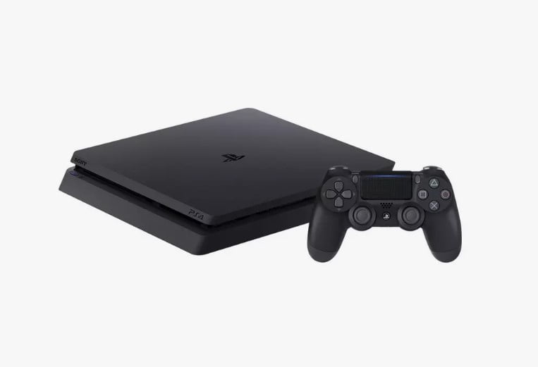 Sony Slim PlayStation 4 500GB Black Gaming Console with BOLT
