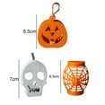 thumbnail image 6 of Tnobhg Halloween Light LED Light Hollow Pumpkin Skull Spider Web Shape Ambiance Light Halloween Party Haunted House Decoration Supplies, 6 of 8