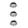 thumbnail image 4 of FRCOLOR 3pcs Exhaust Air Vent Cover Metal Dryer Vent Cover Wall Vent Cover For Home Stainless Steel Outdoor Dryer Vent Round Wall Vent Outlet Cover, 4 of 8