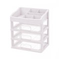 thumbnail image 1 of Mistaha 3-Layer Large Capacity Cosmetics Organizer Makeup Display Case Elegant Desktop Storage Organizer Cabinet Rack for Skincare Lipsticks Makeup Brush Perfume Powder Jewelry, 1 of 7