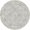 Silver & Grey, variant on Ancient Garden Round Rugs, Steel Blue - 7.10 in.