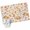 DarkOrange Linen, variant on Entryway Rug 2'x3', Orange Leaves Fall Small Rug for Kitchen Bathroom Door Mat Indoor Entrance, Branches Birds Pine Cones Rustic Non-Slip Area Rugs Floor Mats Carpet Front Door Rugs