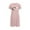 Pink, variant on Wensltd Valentine's Day Short Nightgown Women Round Neck Short Sleeve with Print Cozy Lightweight Sleepshirt Plus Size for Daily Wear