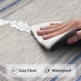 thumbnail image 3 of Kitchen Rugs 2 Piece Gray Kitchen Mats Cushioned Anti Fatigue Mats for Kitchen Floor Non Slip Waterproof Kitchen Floor Mat Memory Foam Kitchen Mat Comfort Standing Mat for Front of Sink Laundry, 3 of 6