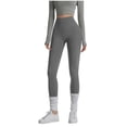 thumbnail image 2 of Mifsaly Womens Yoga Pants Tummy Control High Waisted Leggings Running Training Seamless Gym Workout Pant 2026 XL, 2 of 5