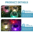 thumbnail image 3 of Floating Pool Light LED Pool Light Waterproof Solar Charging Pond Lamp Decor, 3 of 8