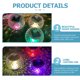 thumbnail image 4 of Luz de piscina flotante LED LED LIGHT ALTERANTE DE CARGA DE CARGA Solar Lámpara Decoración de la lámpara, 4 of 6