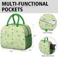 thumbnail image 6 of Lunch Bag Lunch Box for Women Reusable Insulated Lunch Bags,Water-Resistant Avocado Pattern Cooler Lunch Tote Bag, Large Capacity for Work Travel Picnic, 6 of 6