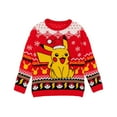 thumbnail image 1 of Pokemon Chandails de Noël Laids en Tricot Pikachu pour Garçons/filles, 1 of 5