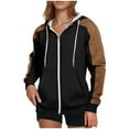 thumbnail image 7 of Stamzod 2025 Fashion Fleece Pullover Women Men Hoodies Unisex Thick Warm Oversized Hoodie with Pocket Winter Hooded Sweatshirts for Couple Black B XXXL, 7 of 7