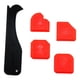 thumbnail image 4 of 1 Juego de Eliminador de Silicona para Juntas con Espátulas Rascador para Lechada Herramienta Compacta Reutilizable y Mango Adecuado para Renovación d, 4 of 9