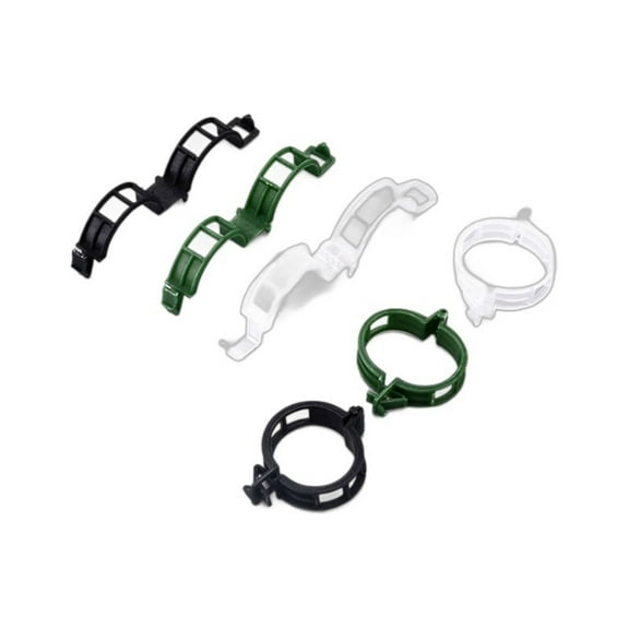 WUYVCG Under $5 50Pcs Plastic Clips Plant Support Clips Tomato Clips Plant Clips Cages Plant Vine Vegetable Fastening Clip Grafting Tools Make Plant Grow And Healthier(50pcs)