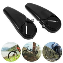 LABELEPH Black Bullhorn Bike Handlebar Extender 1 Pair For Mountain Bikes And Long Distance Cycling