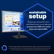Dell RGB Desktop Computer | Intel i5, 16GB RAM, 500GB SSD, Windows 11 | 24in LCD Monitor | Home or Office PC