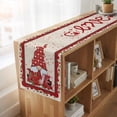 thumbnail image 6 of Table Runners 70 Inches Long Dress Scarves, Valentine's Day Farmhouse Coffee/Dining/Kitchen Table Decor, Holiday Table Runner, Romantic Roses Love Heart Gnomes Rustic 13x70 Inch, 6 of 9