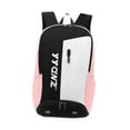 thumbnail image 2 of amleso Badminton Bag Tennis Backpack Gear Storage Racquets Rucksack Sports Duffle Bag for Outdoor Squash Badminton Pickleball Tennis Pink, 2 of 10