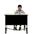 thumbnail image 2 of Bouncy Bands Bouncybands for Extra-Wide School Desks Black 2/Pack (BBADWBK-2), 2 of 2