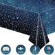 thumbnail image 5 of Mantel de fiesta de pe desechable con tema de noche estrellada, decoración de mesa para fiesta de cumpleaños, Star River Space, 5 of 5