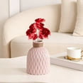 thumbnail image 5 of Fake Flowers 3 Head Rose Artificial Bouquet Mixed Color Faux Floral Stems Wedding Table Centerpiece Decor for Home Table Arrangements Bridal Shower Party Decor 25.98 Inch 1Pcs, 5 of 8