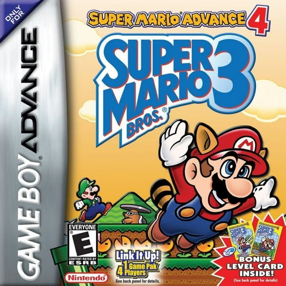 GBA Games: Super Maro Advance 4: Super Maro Bros. 3 Cartridges Only, US Version