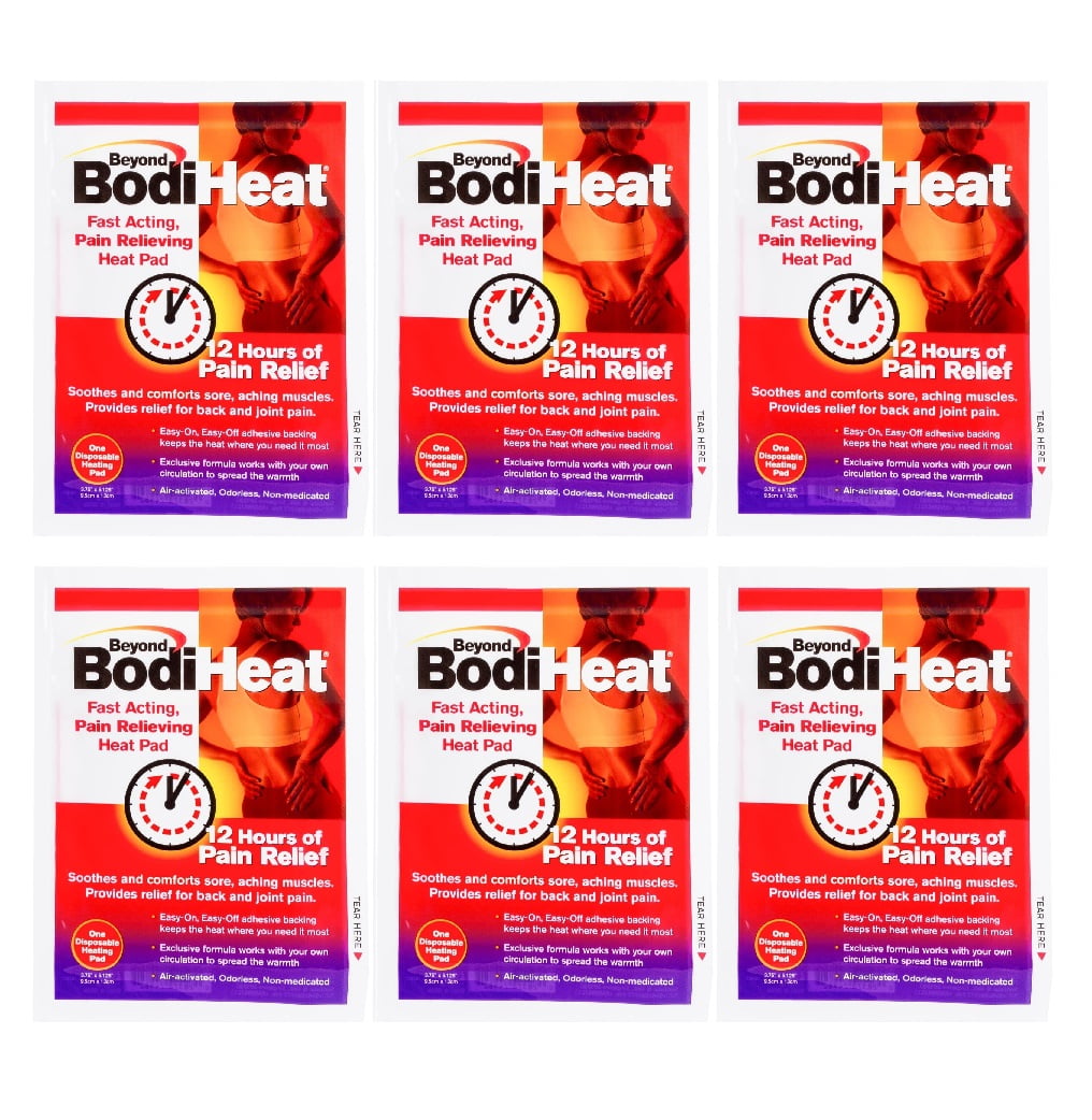Beyond BodiHeat Original, Disposable Fast Acting Pain Relieving Heat