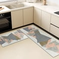 thumbnail image 5 of Floor Rugs Sets 3 Piece with Runner, Farmhouse Kitchen Rugs and Mats Non Skid Washable Runner Rug for Kitchen Sink Laundry, 5 of 12