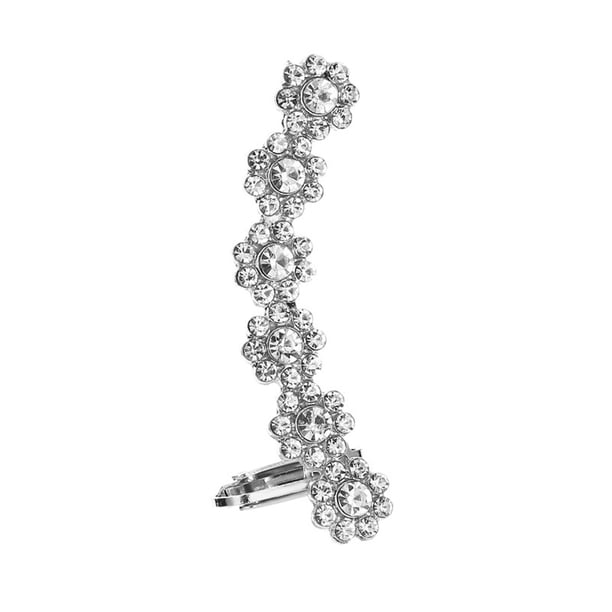 Pendientes de botón para mujer, pendientes de botón, pendientes de botón para mujer, gancho para la oreja con forma de flor, gancho para la oreja para mujer, clip para la oreja sin perforar los pendie