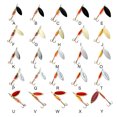 thumbnail image 3 of sweethay River Hard Lure Bait Fish Barbed Triple Hook Sequin Aparejos de pesca portátiles Accesorios Reemplazo de piezas Type8 NO8, 3 of 6