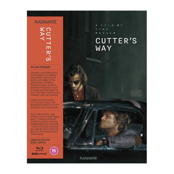 Cutter's Way (4K Ultra HD) John Heard Jeff Bridges Ann Dusenberry Francis X. McCarthy