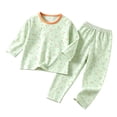thumbnail image 5 of Rvasteizo Outfits for Girls Print Long Sleeve Top and Pants 2 Piece Home Set for Girls 12 Months to 12 Years, 5 of 5