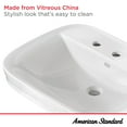 thumbnail image 4 of American Standard 1642008.020 Aspirations 22-7/8" Rectangular Vitreous China Vessel, 4 of 7
