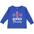 thumbnail image 3 of Inktastic Scientist Girls Science Princess Girls Long Sleeve Toddler T-Shirt, 3 of 5